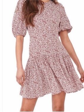 Free People Dancing In The Dark Drop Waist Mini Dress Medium